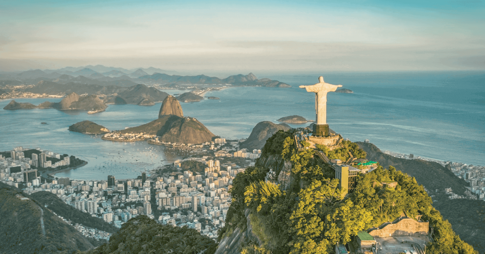 Christ the Redeemer overlooking Rio de Janeiro