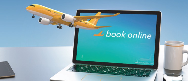 Online flight booking and reservations